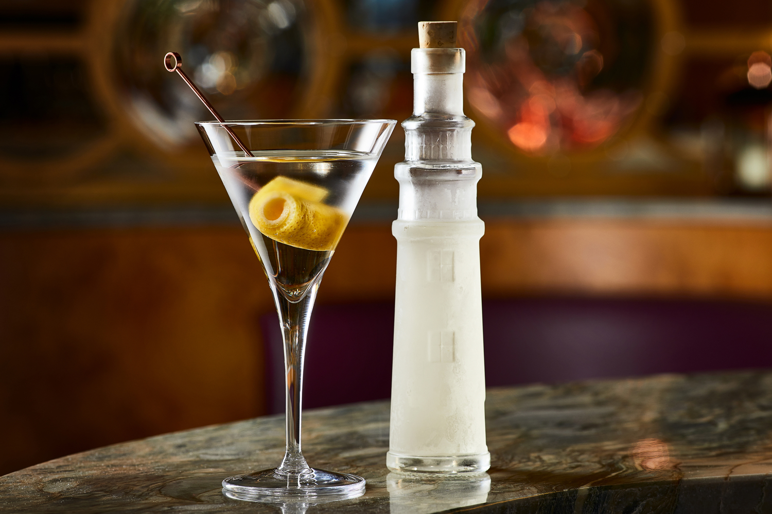 Cocktail Lighthouse Martini.