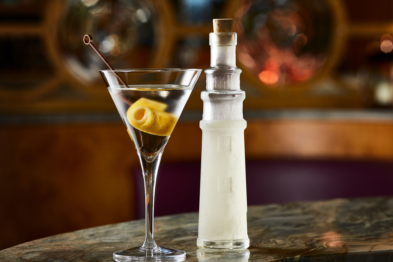 Cocktail Lighthouse Martini.