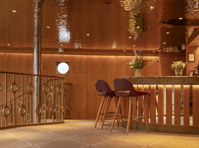 Fingal's Ballroom Bar on the Mezzanine Level. 